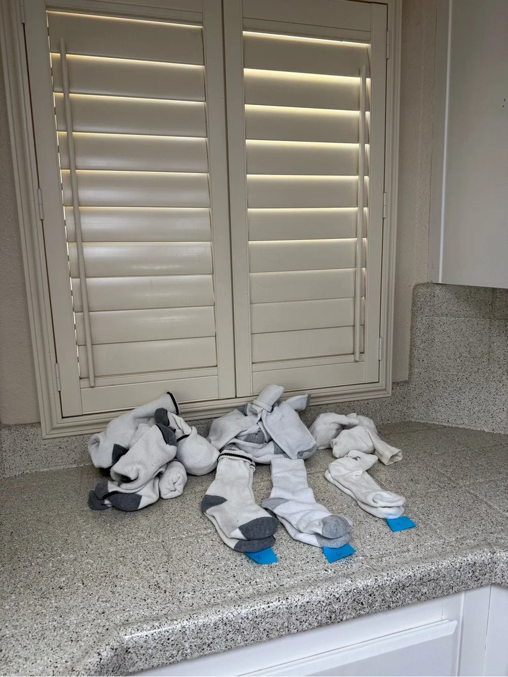 Bundle Men Assortment of Athletic White Socks Total 18